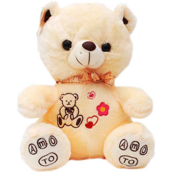 Peach Teddy